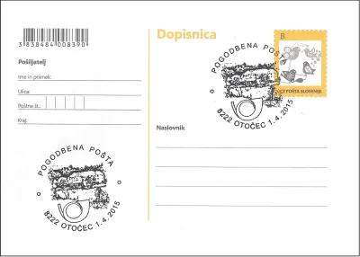 POGODBENA POŠTA 8222 OTOČEC